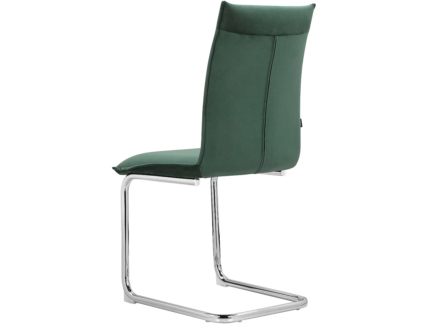 Juego de 2 sillas de comedor Renate verde oscuro