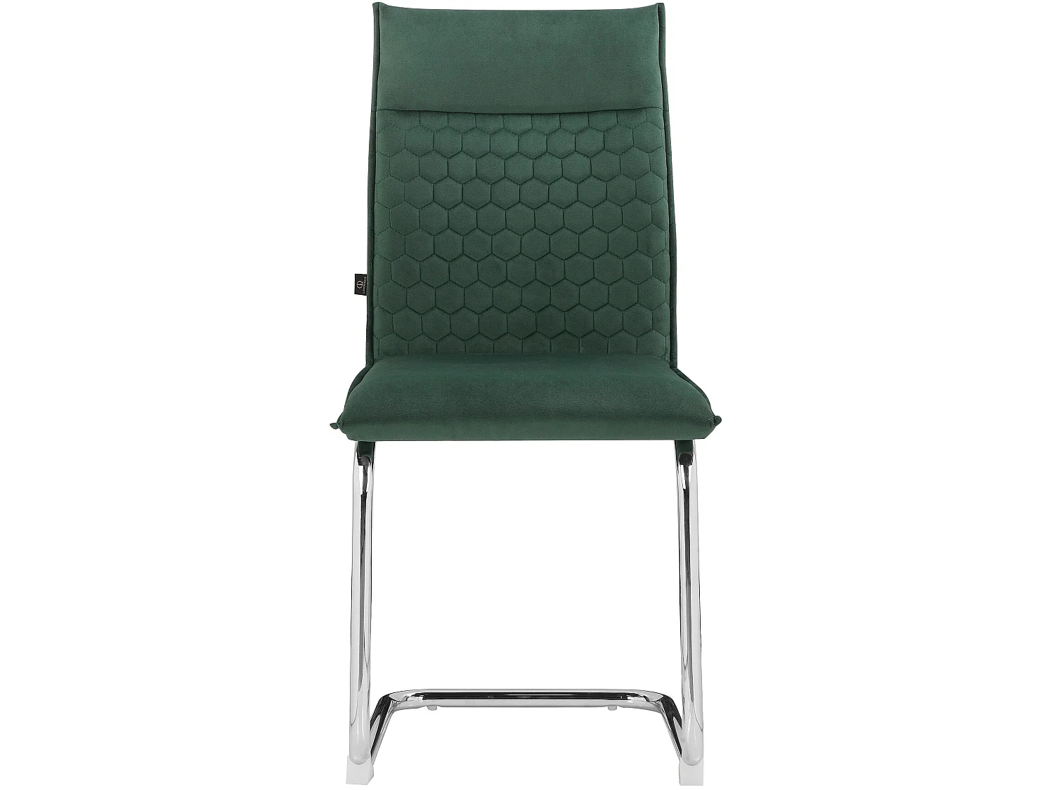 Renate|Chaise de salle à manger 2 packs en vert foncé