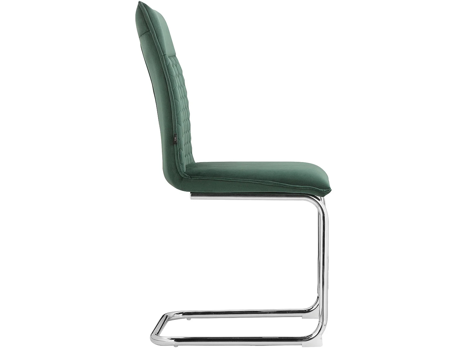 Renate|Chaise de salle à manger 2 packs en vert foncé