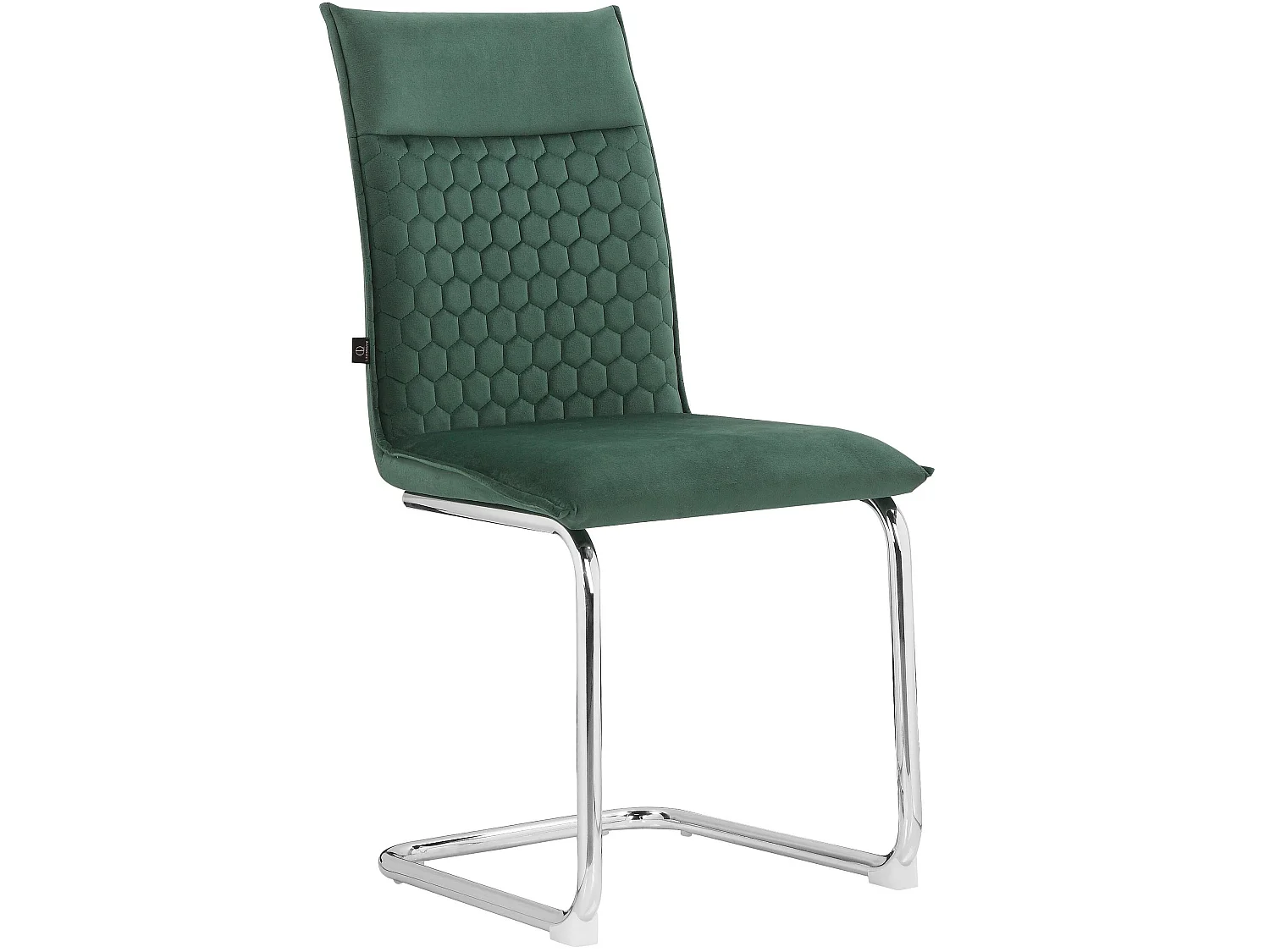 Renate|Chaise de salle à manger 2 packs en vert foncé