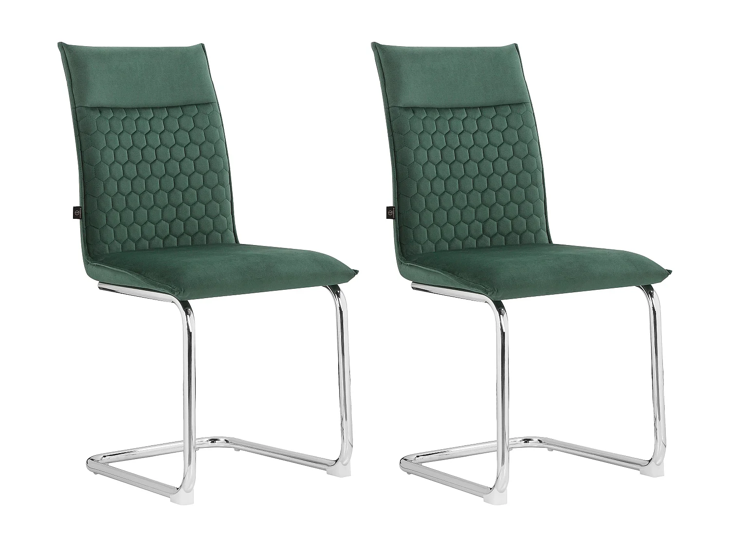 Renate Eetkamerstoel 2pk Donkergroen