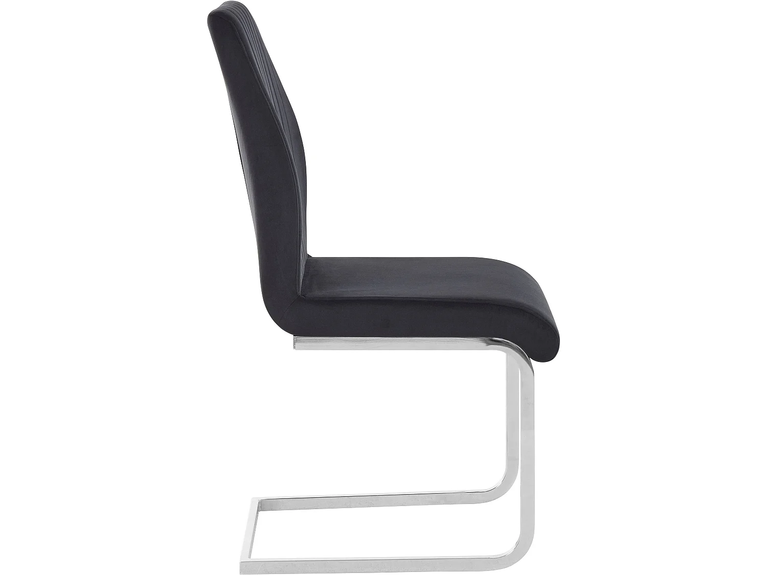 Juego de 2 sillas de comedor Greta, color negro