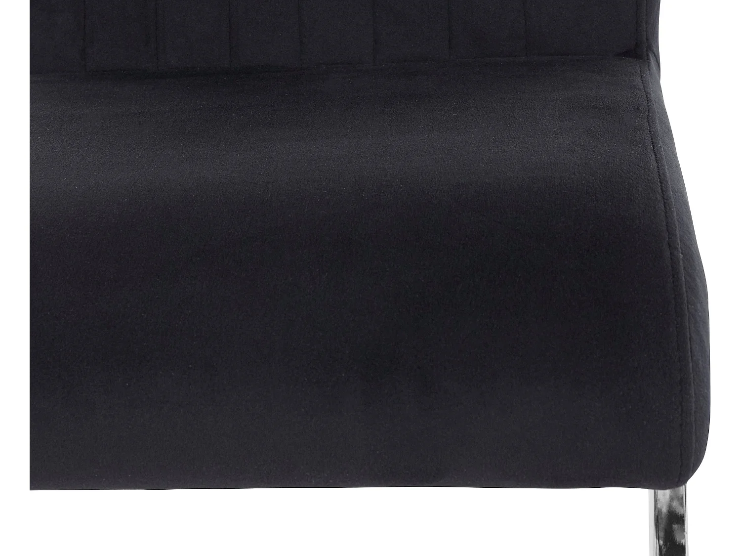Greta|Chaise de salle à manger 2 Pack Noir