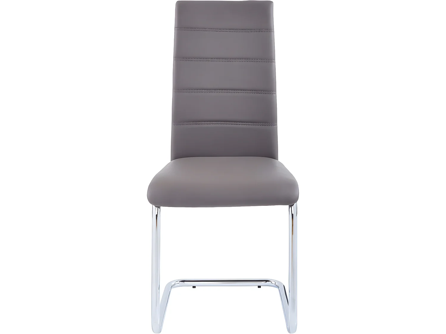 Silla 2 PK Cappucino Cromo