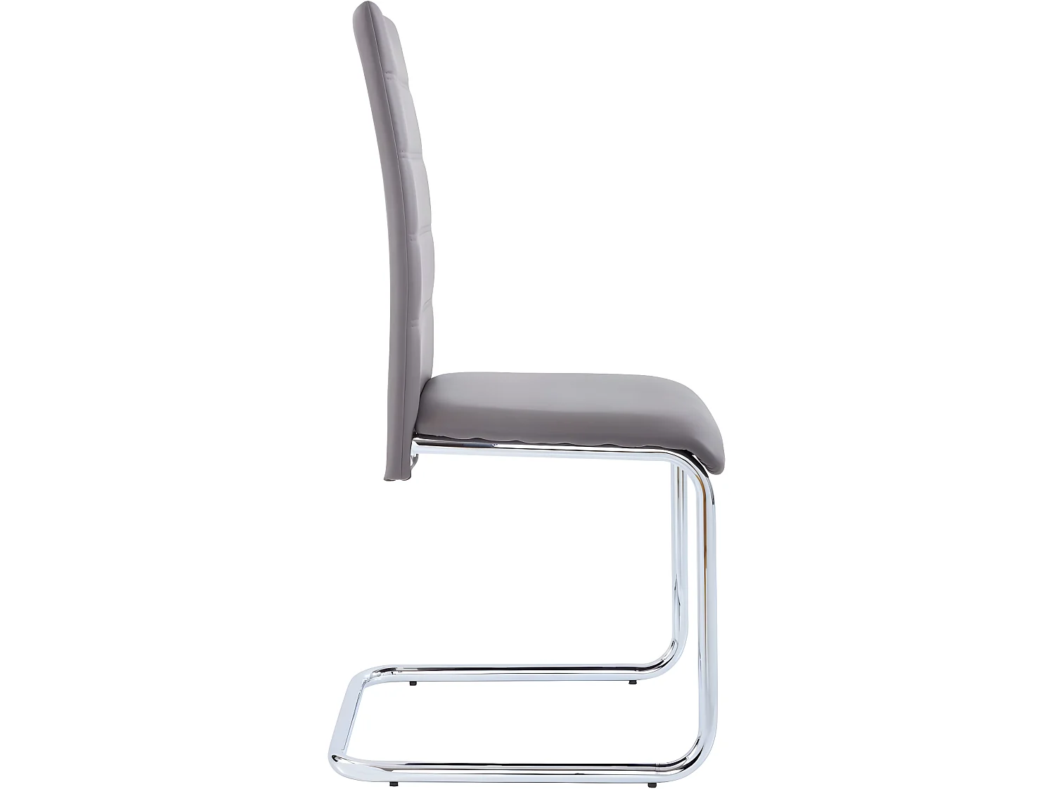 Silla 2 PK Cappucino Cromo