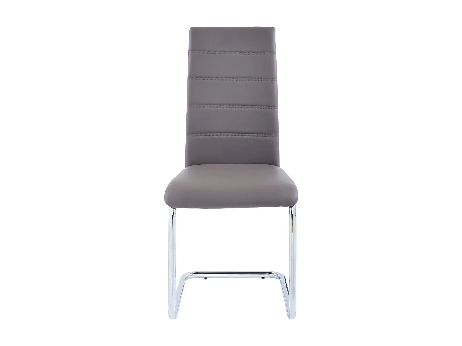 Adora | Chaise 2 Pack en Cappucino / Chrome