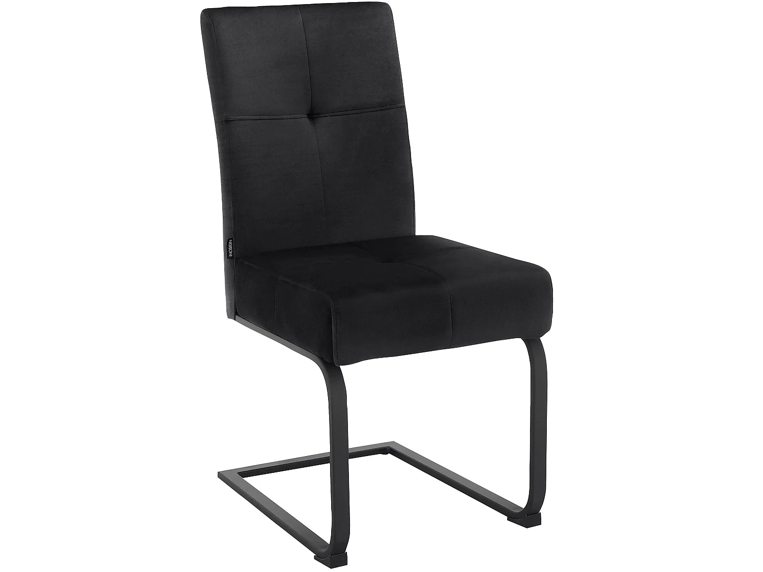 Izumo | Chaise de salle à manger 2 Pack Noir