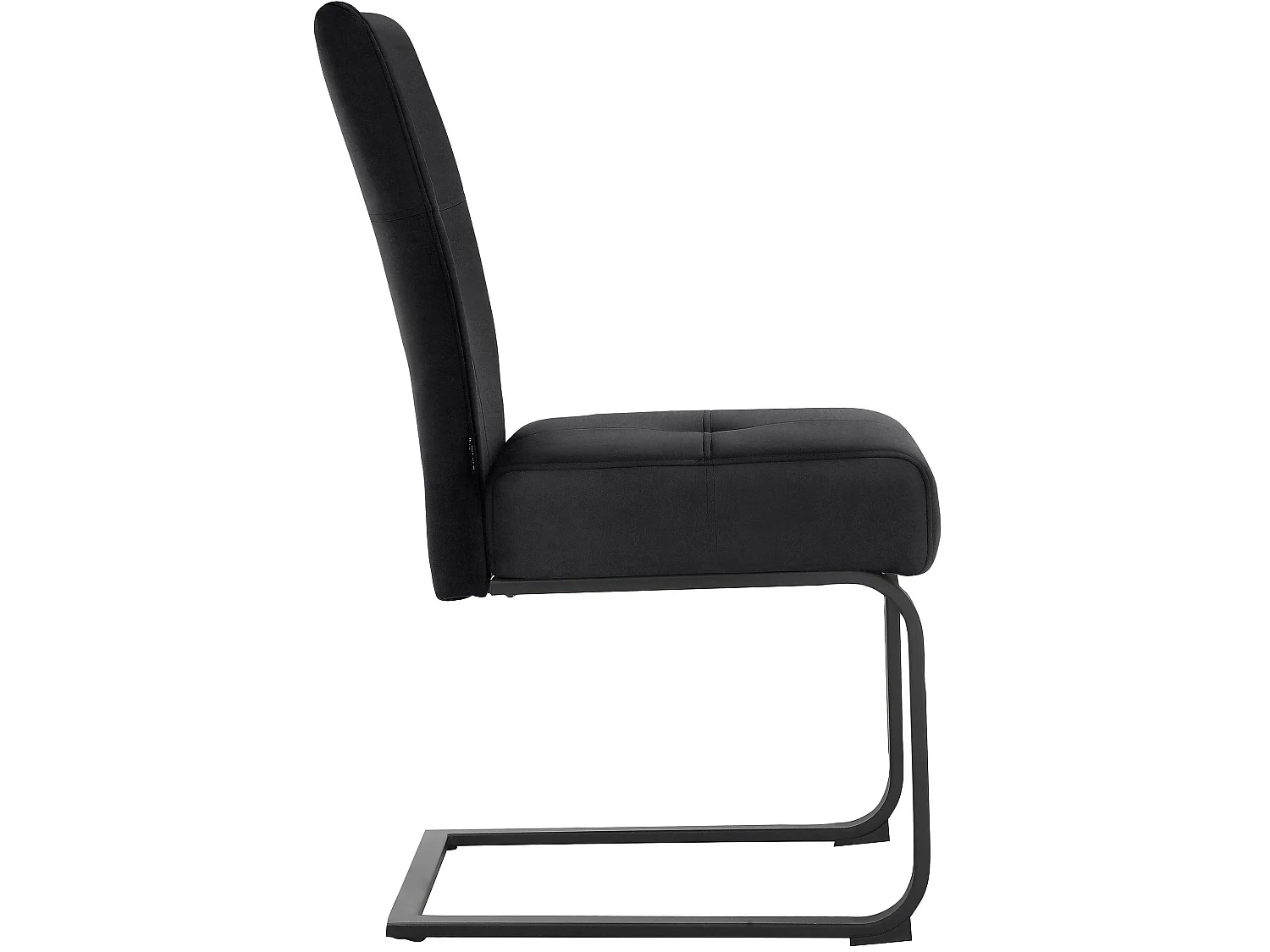 Izumo | Chaise de salle à manger 2 Pack Noir