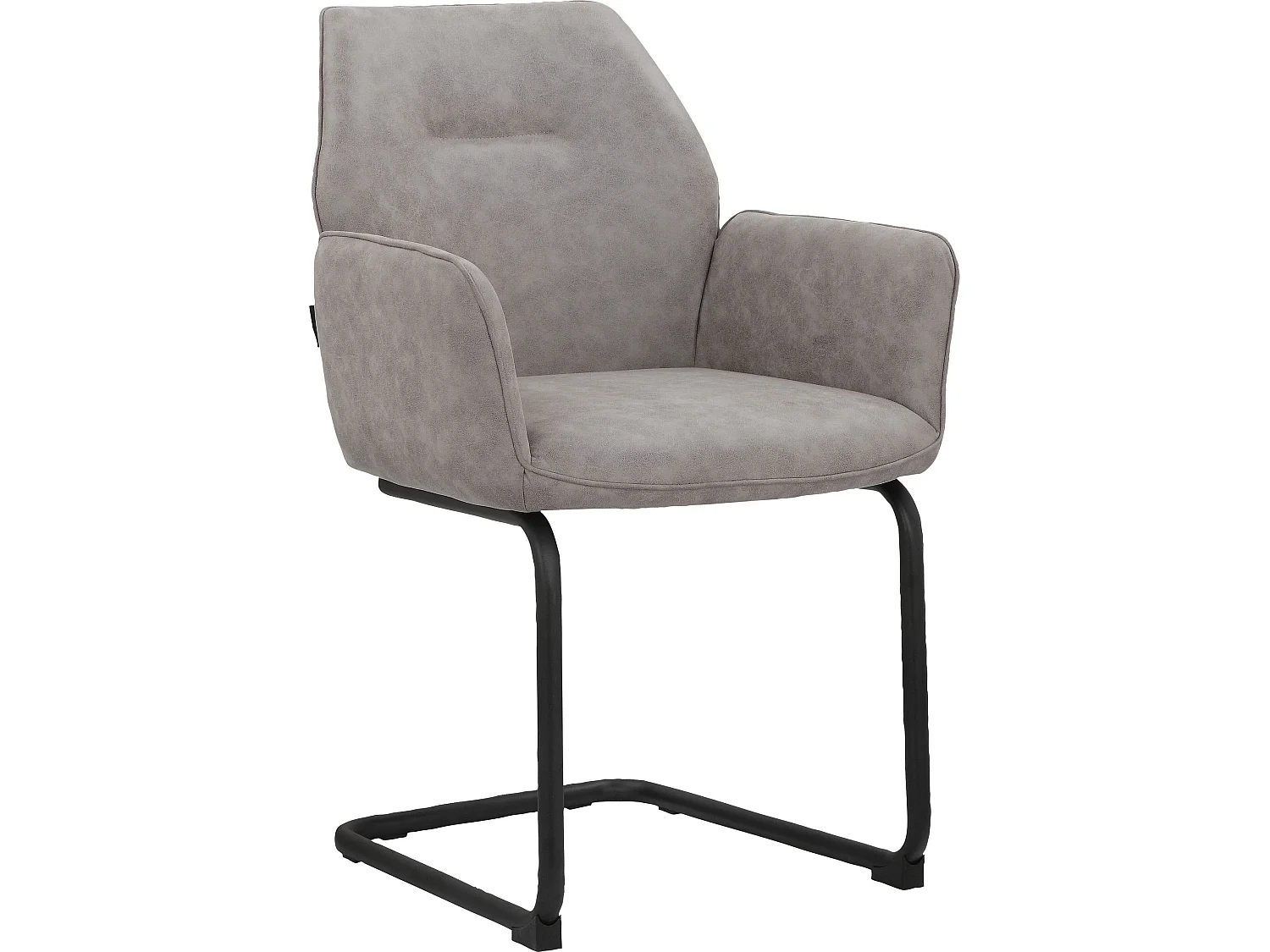 Capri Eetkamerstoel 2pk Lichtgrijs