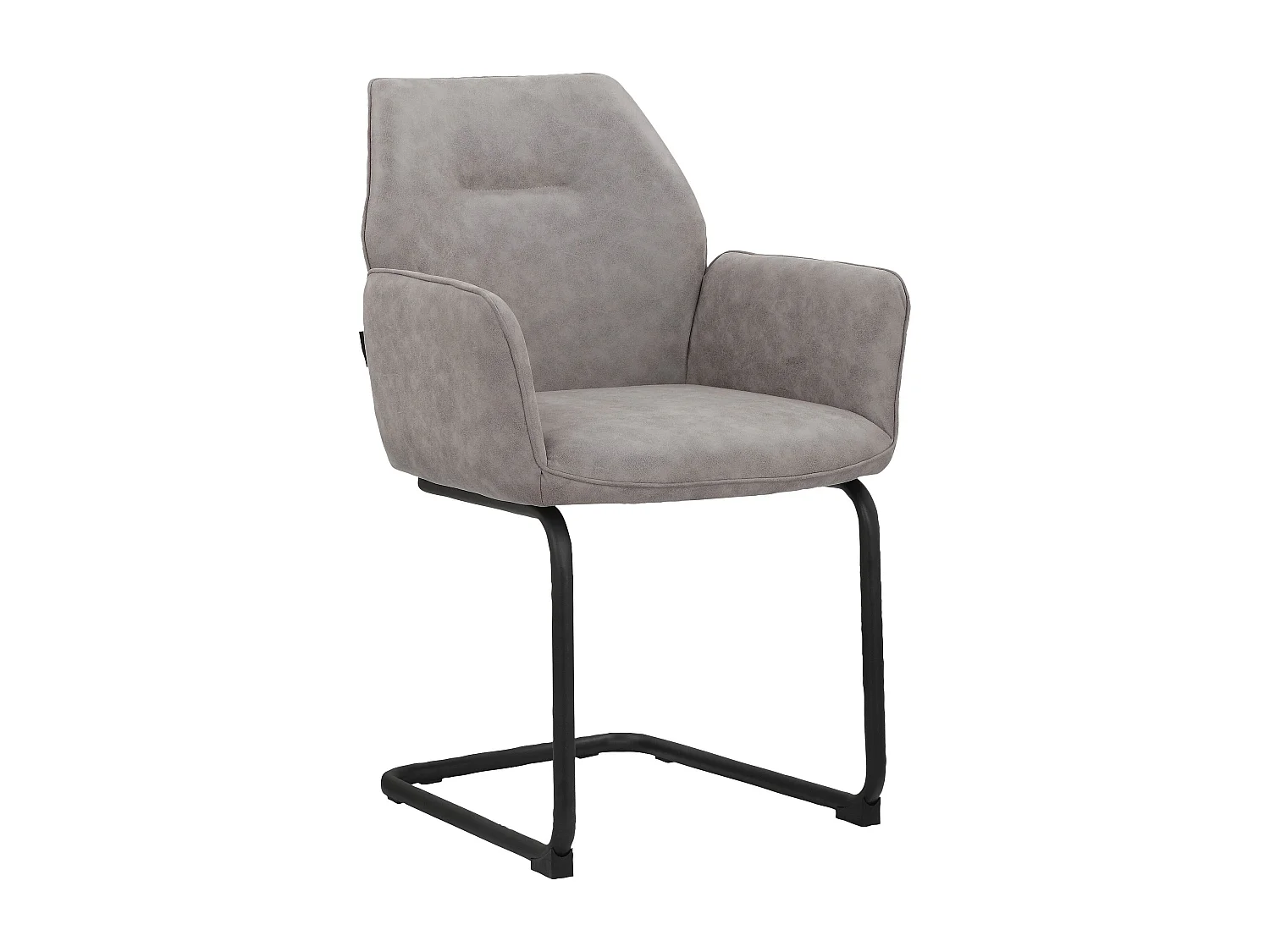 Capri Eetkamerstoel 2pk Lichtgrijs