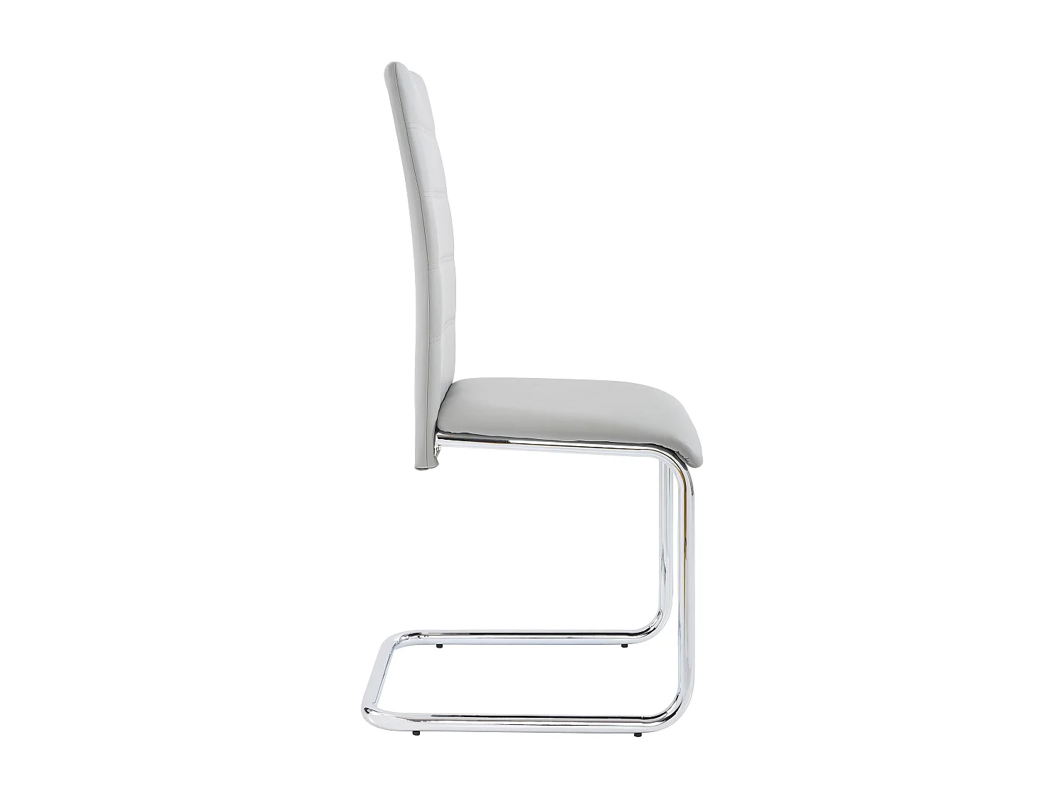 Conjunto de 2 cadeiras Adora cromadas cor-de-rosa