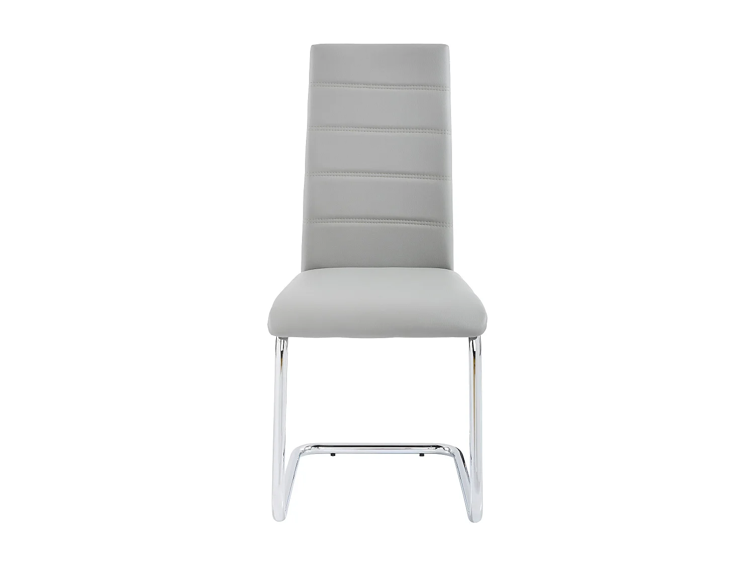 Conjunto de 2 cadeiras Adora cromadas cor-de-rosa