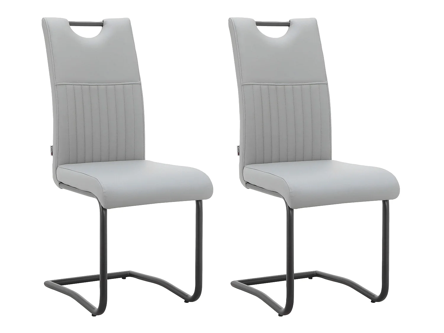 Sakai|Chaise de salle à manger 2 Pack Grey
