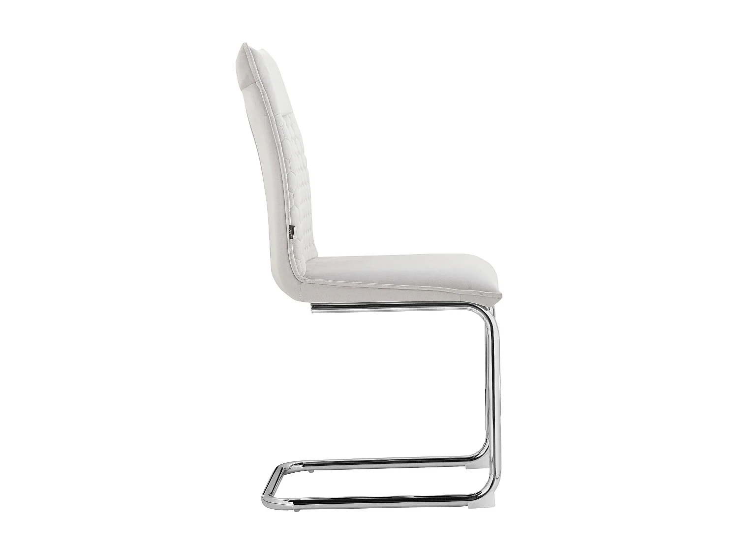 Juego de 2 sillas de comedor Renate gris claro