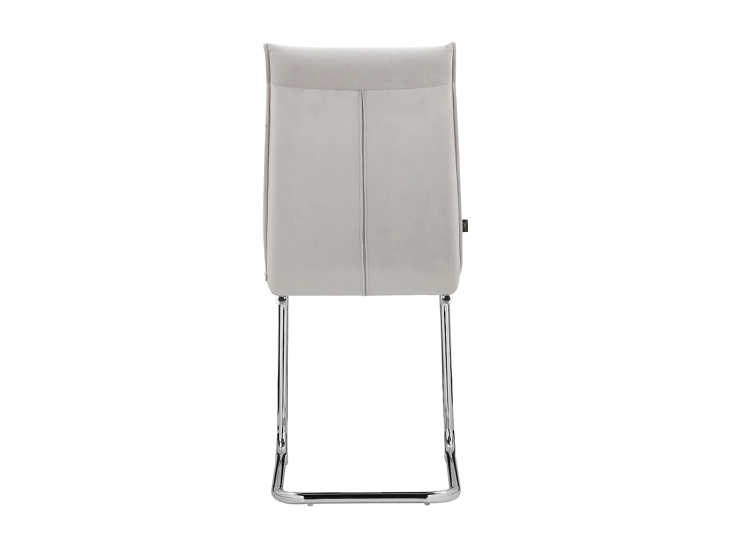 Juego de 2 sillas de comedor Renate gris claro