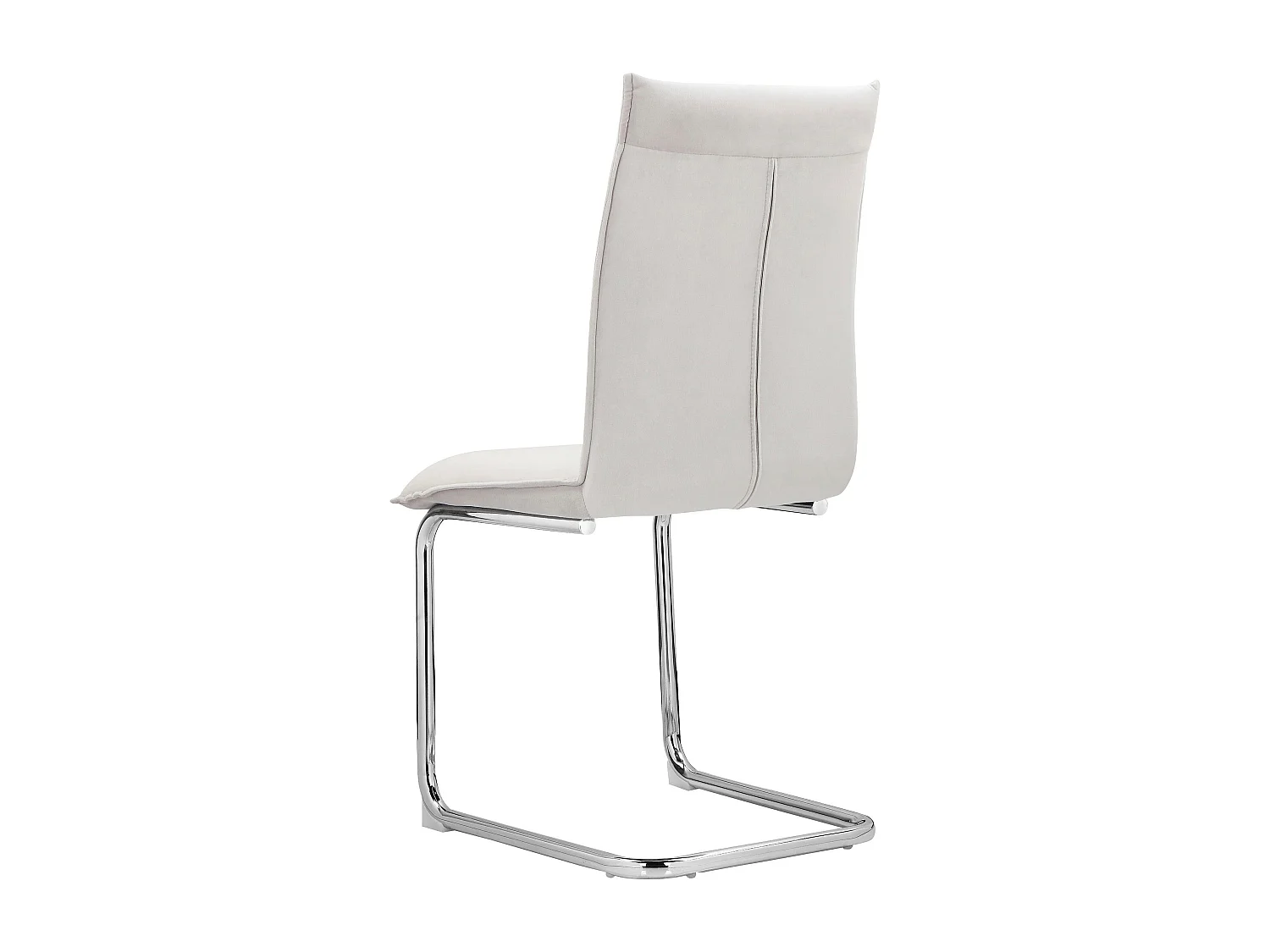 Juego de 2 sillas de comedor Renate gris claro