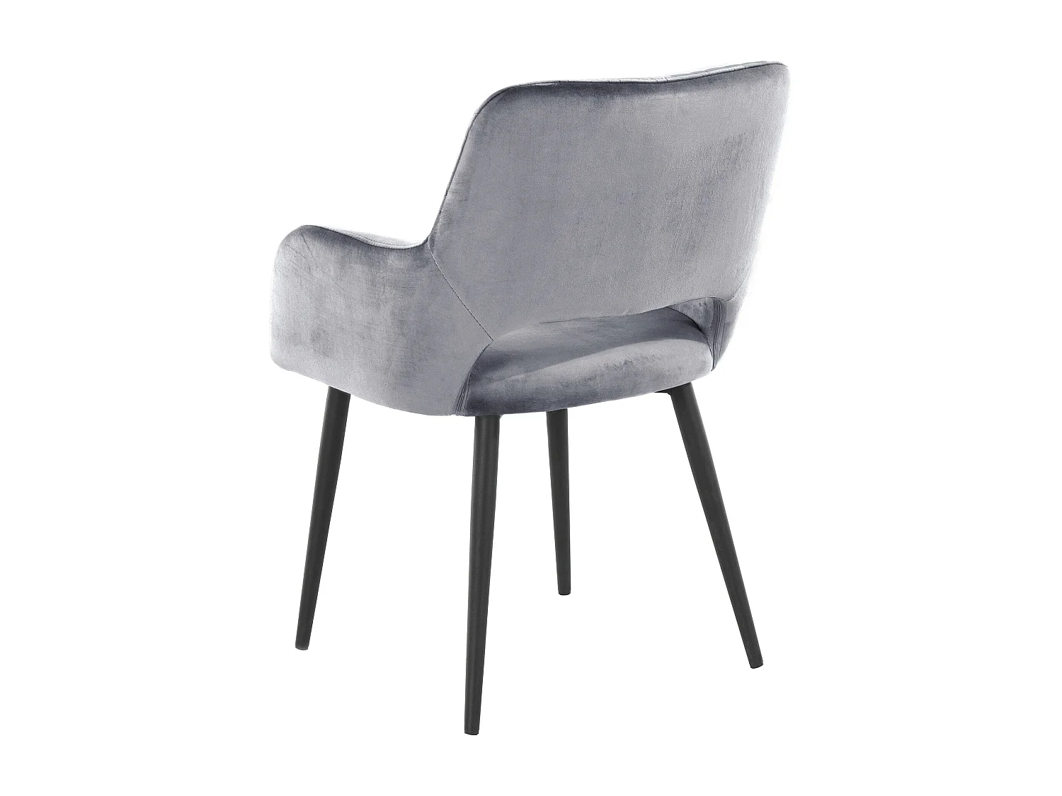 Franca|Chaise de salle à manger 2 PK Gris