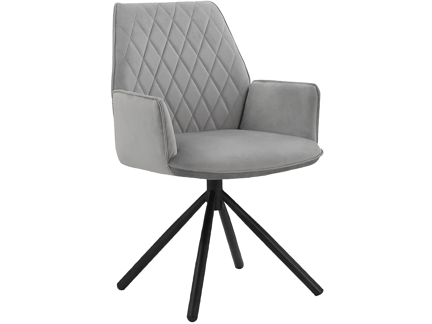 Preston | Cadeira de Jantar 2 Packs Stax Cinzento Claro