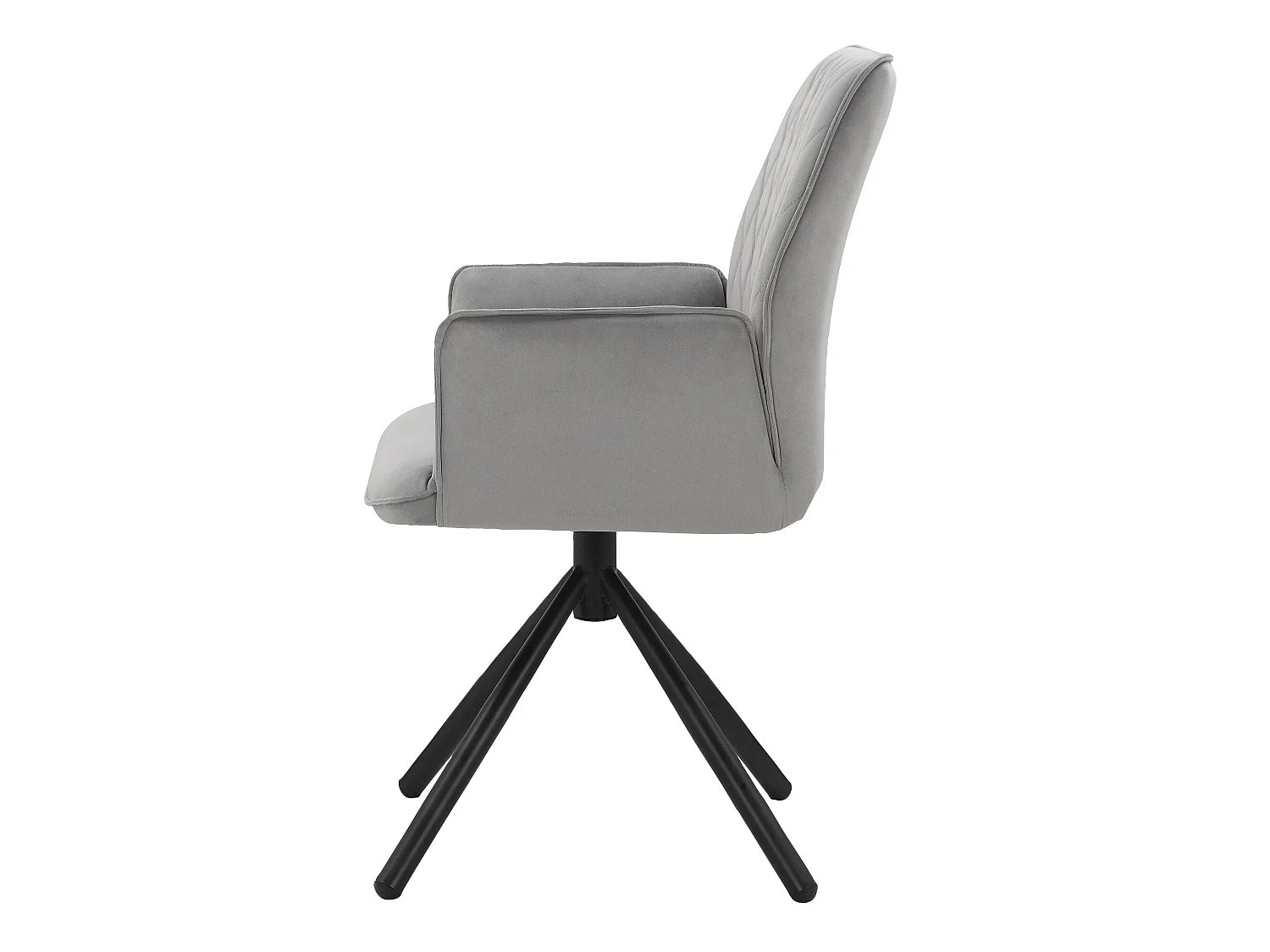 Preston|Chaise de salle à manger 2 PK Gris clair Stax