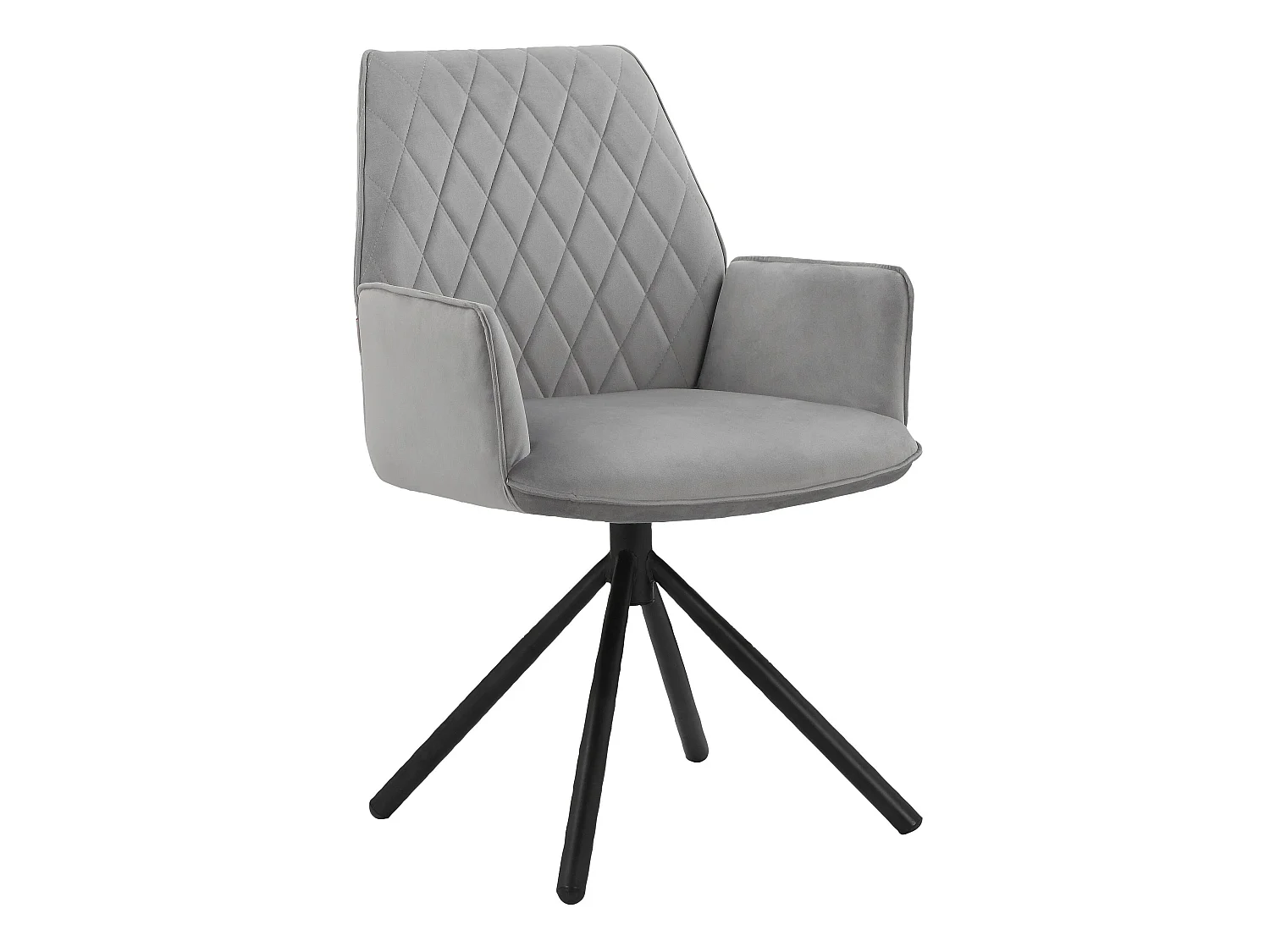 Preston|Chaise de salle à manger 2 PK Gris clair Stax