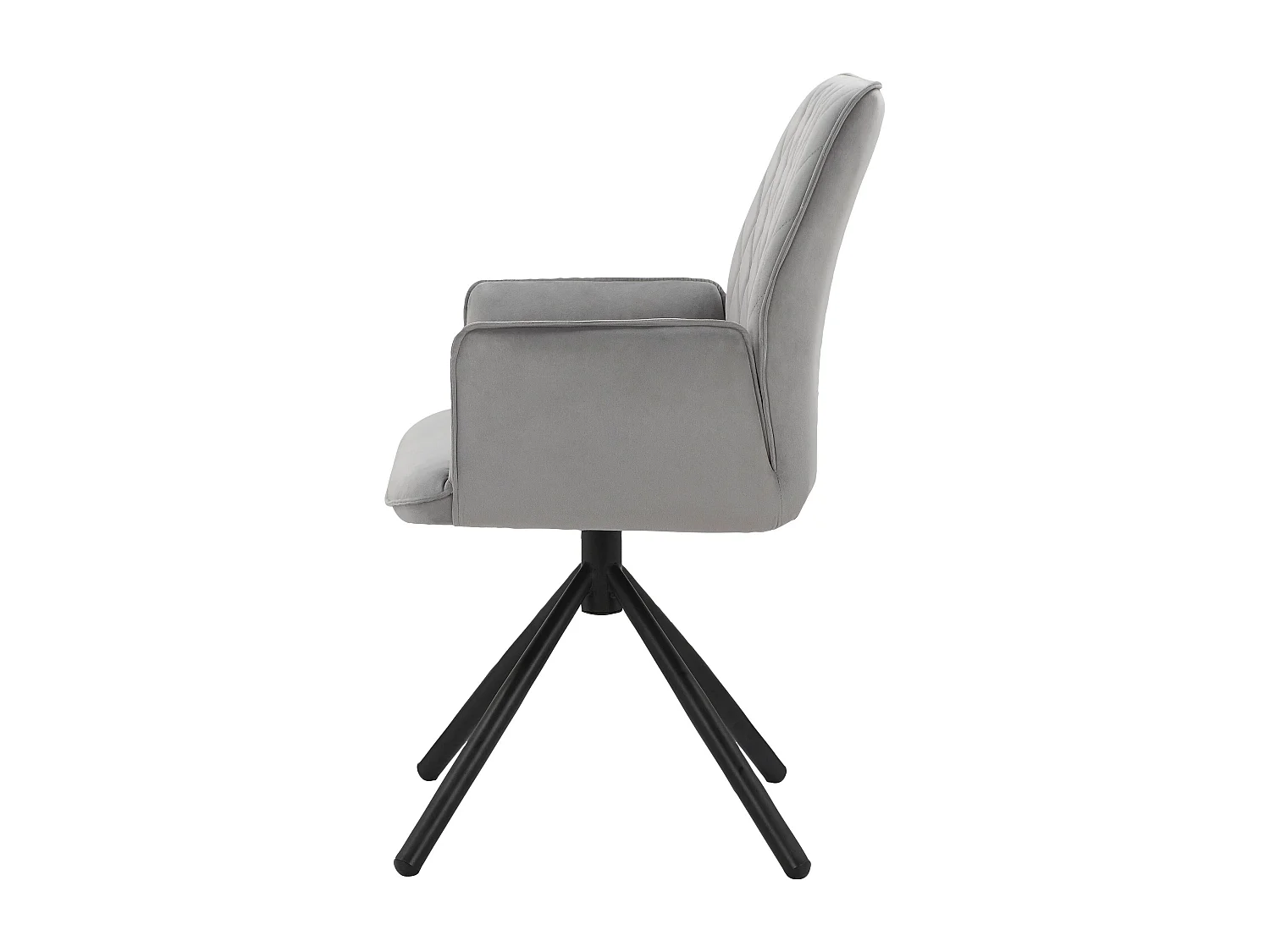 Preston|Chaise de salle à manger 2 PK Gris clair Stax