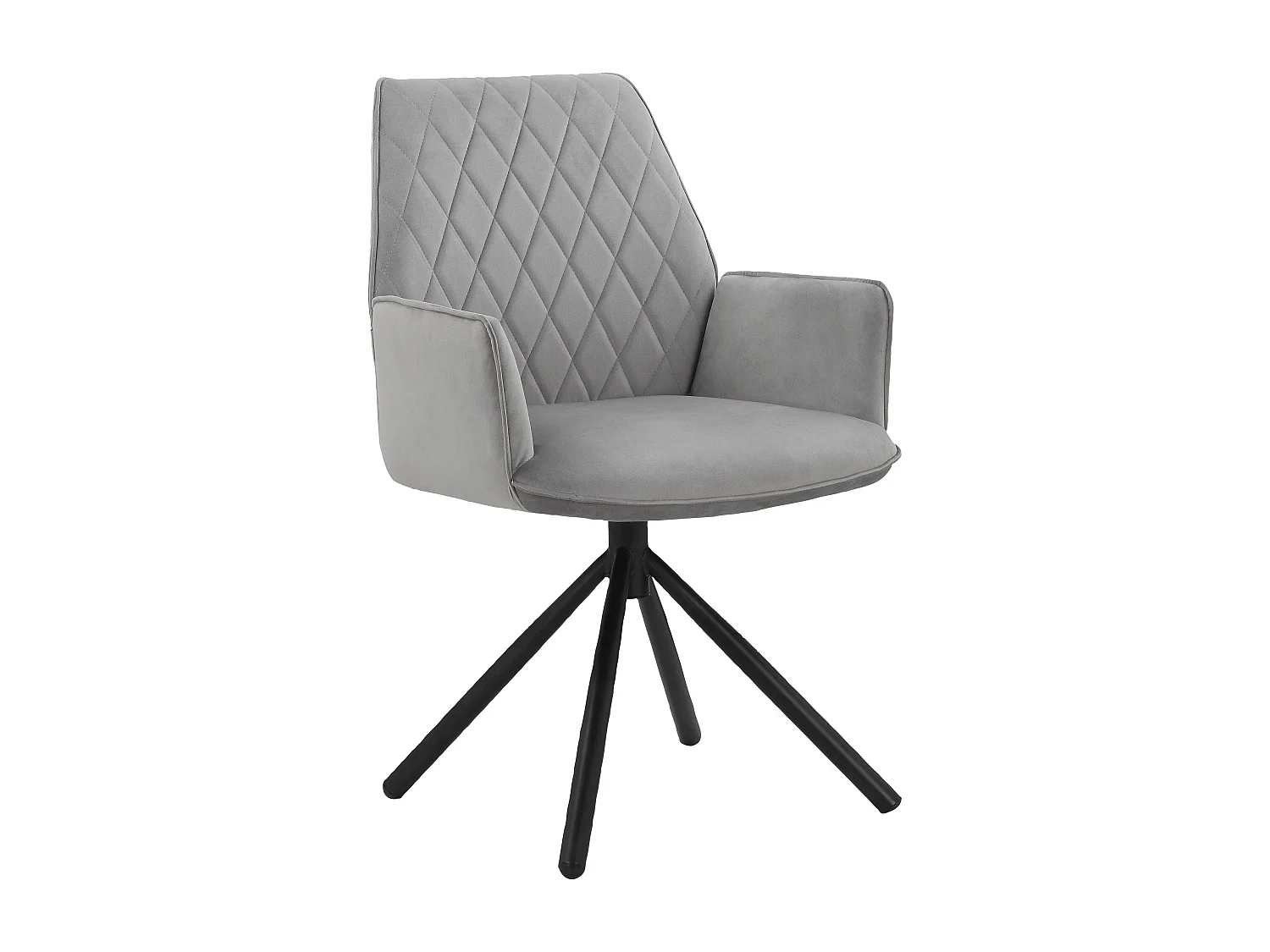 Preston|Chaise de salle à manger 2 PK Gris clair Stax