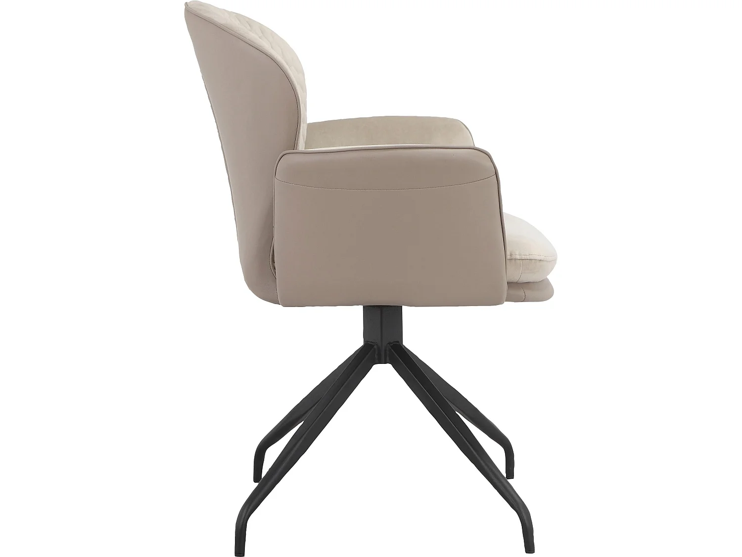 Lucia|Chaise de salle à manger 2 PK Taupe