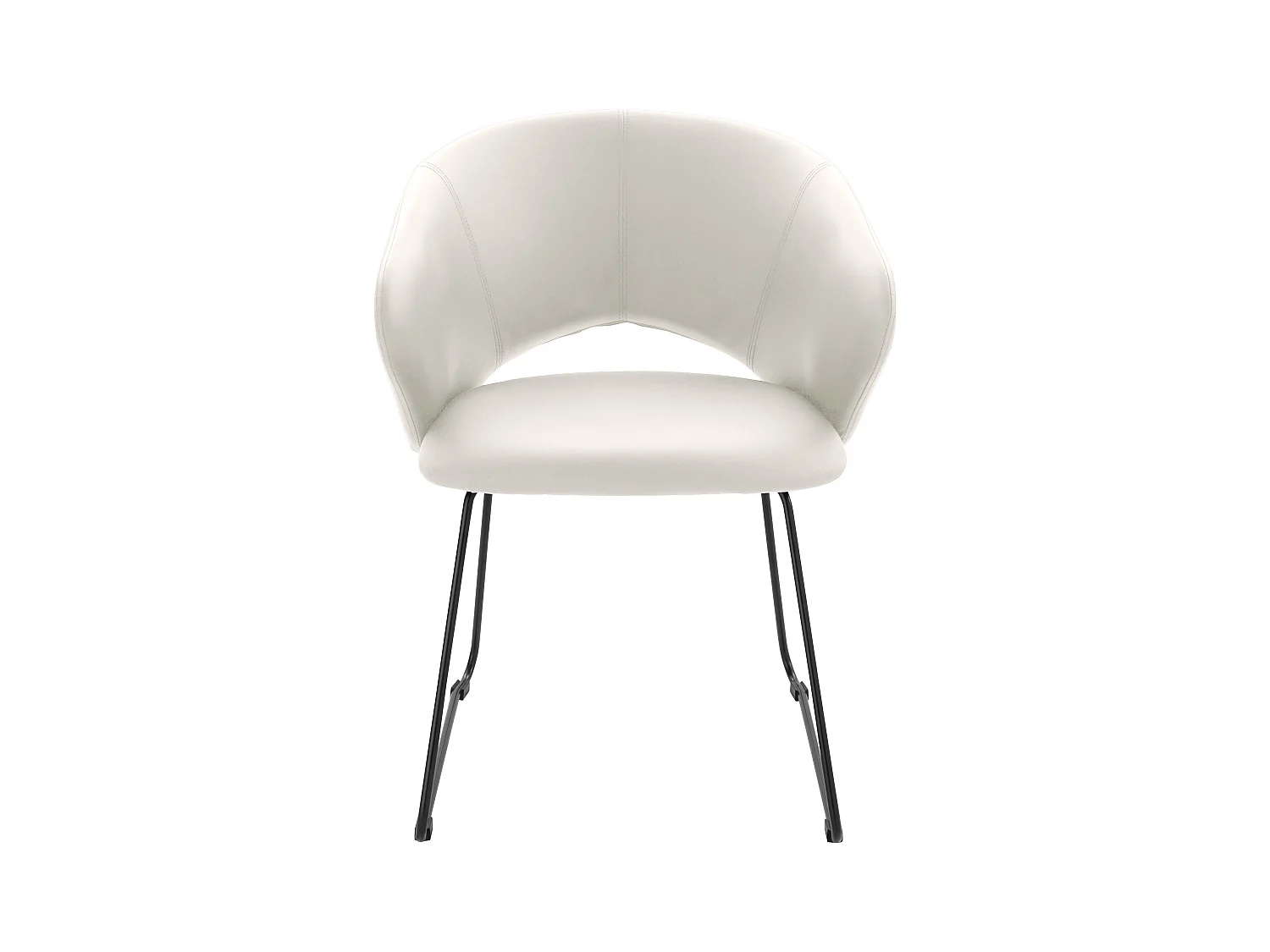 Plymouth|Chaise Blanc PU