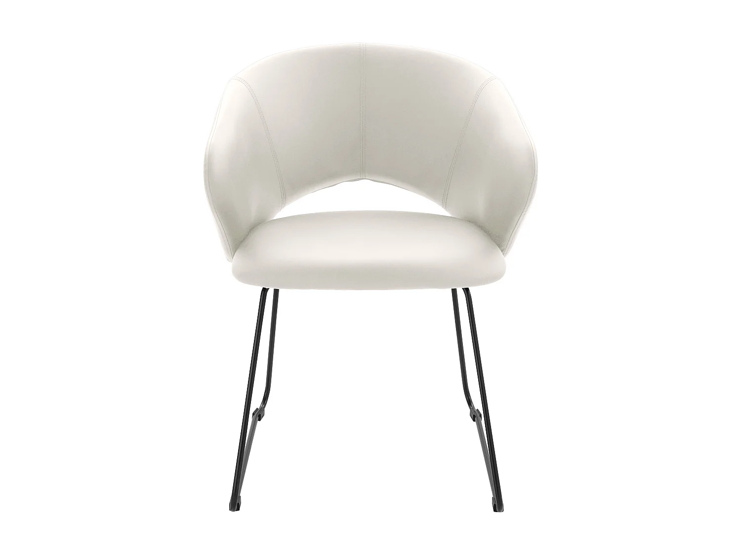 Plymouth|Chaise Blanc PU