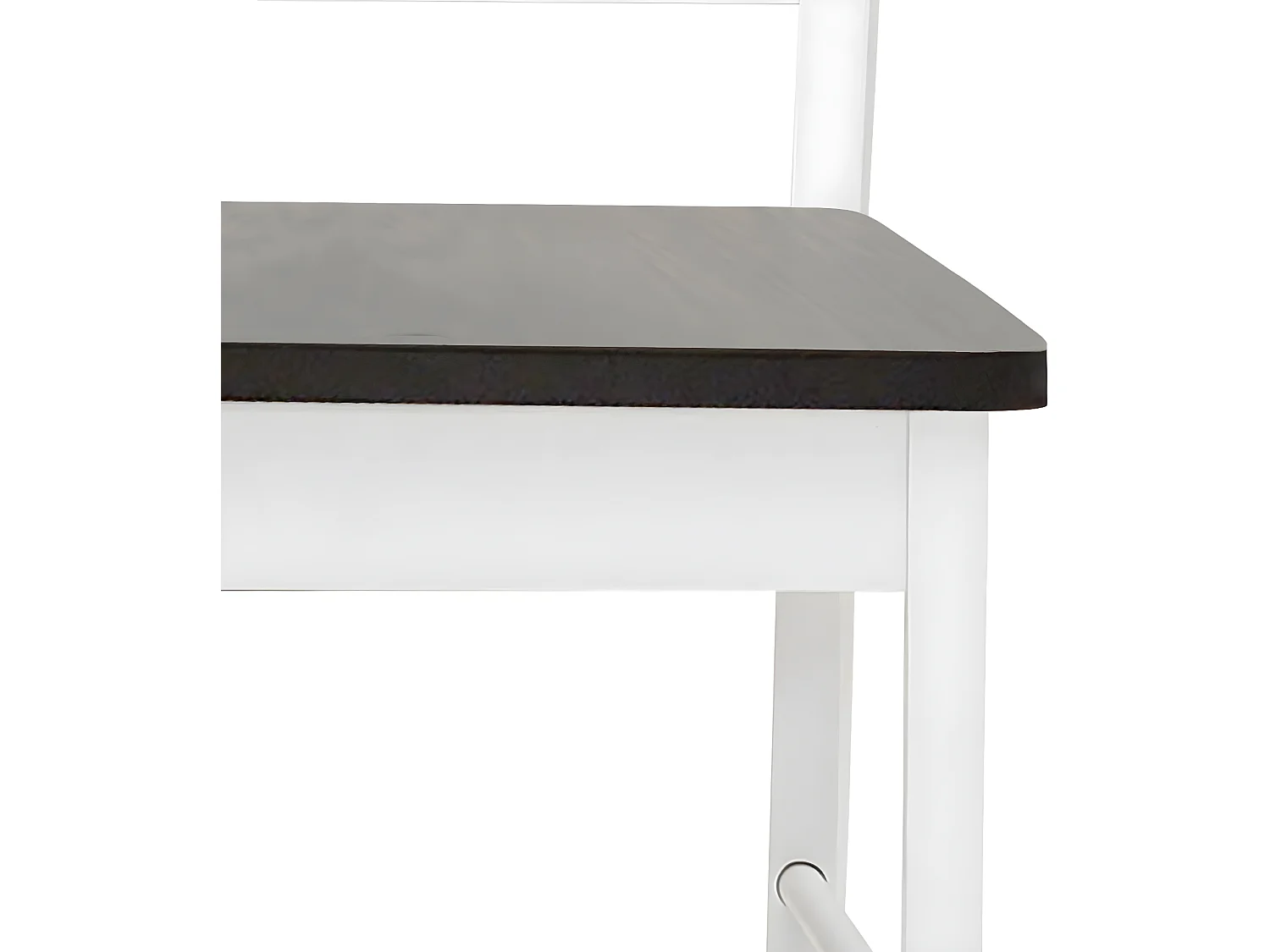 Sonoma Stoel 2pk Wit Eiken zitting