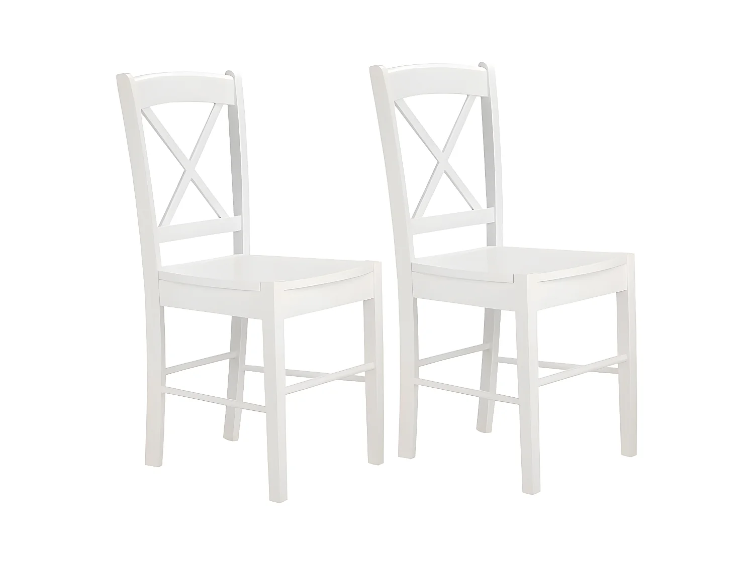 Trend|Croix de chaise 2 PK Blanc