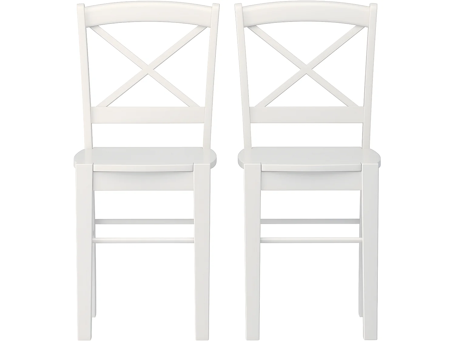 Trend|Croix de chaise 2 PK Blanc