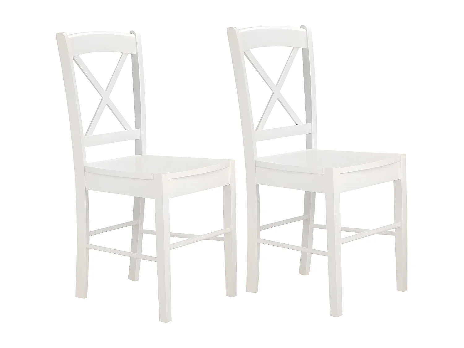 Trend|Croix de chaise 2 PK Blanc