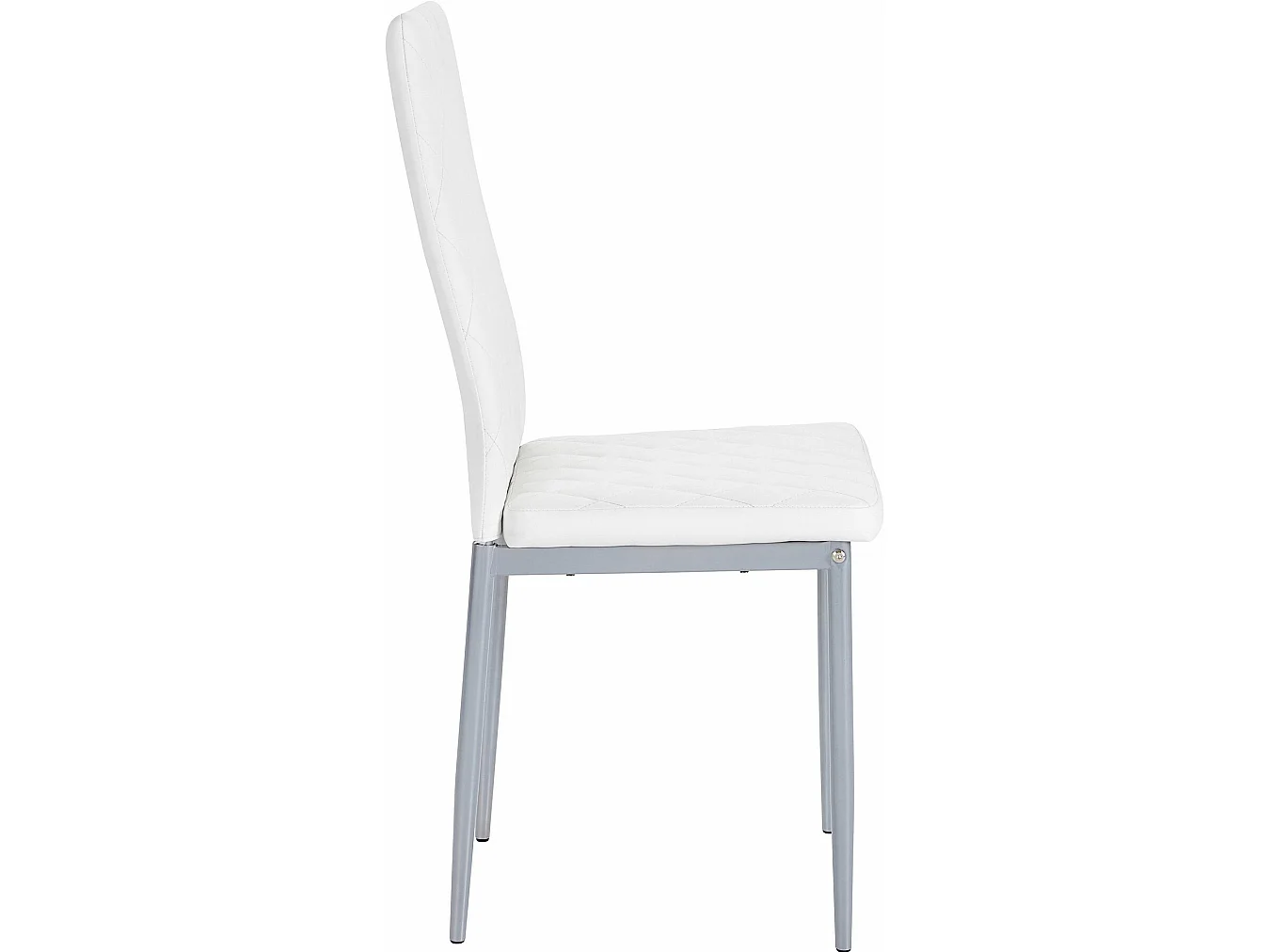 Sedia 4 pezzi. Bianco