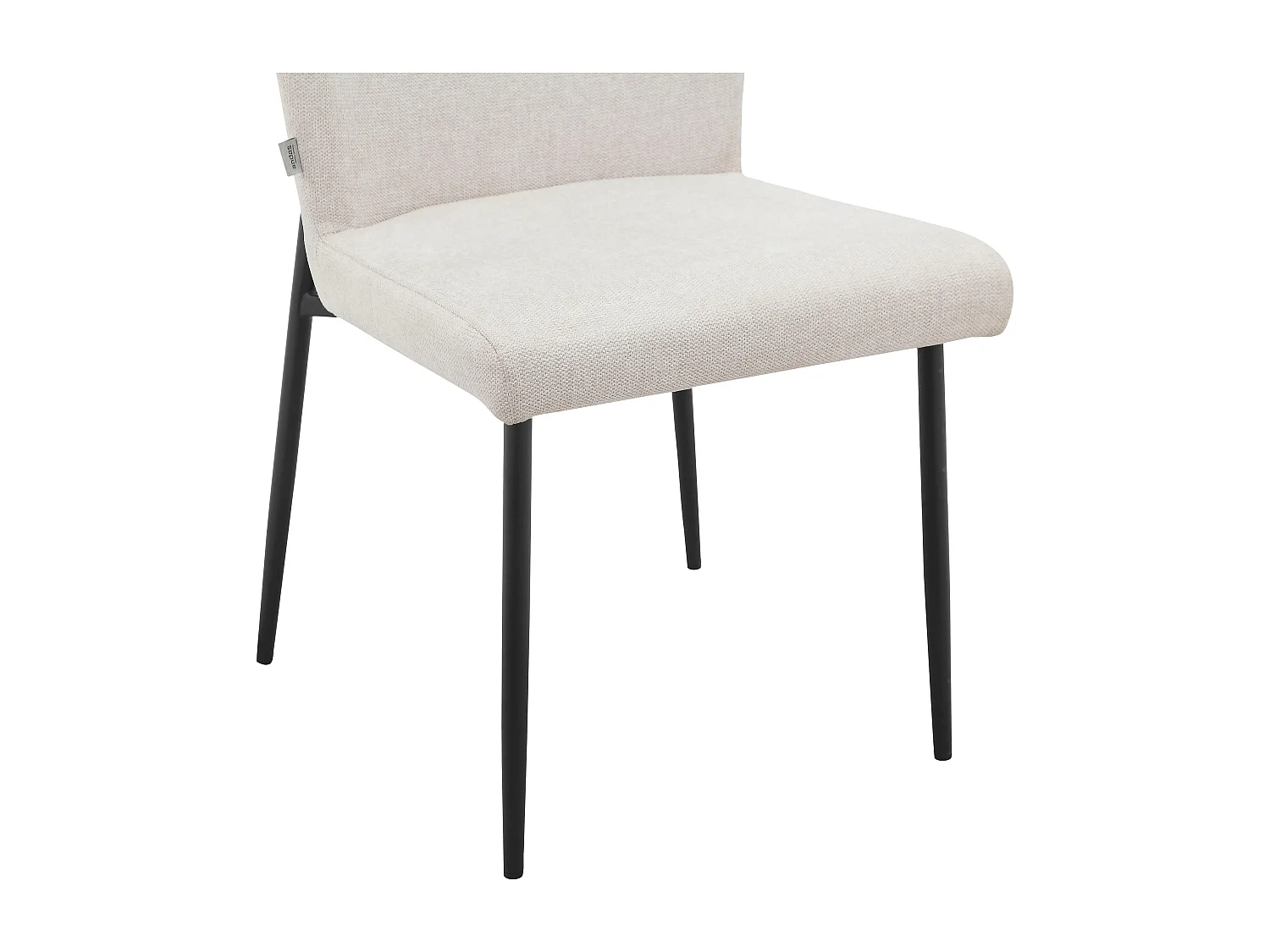 Juego de 2 sillas de comedor Oita color crema Belfast