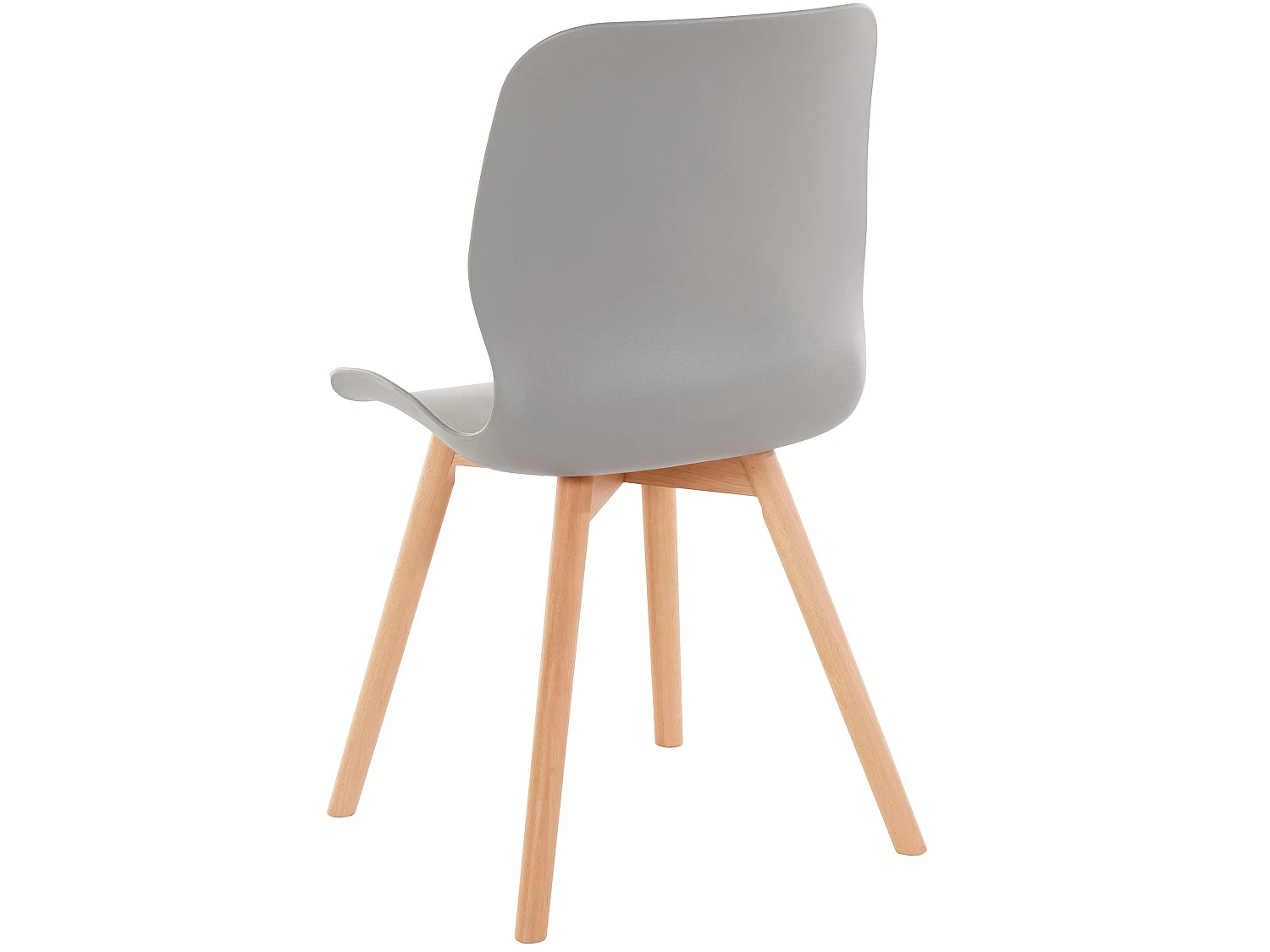 Lance Esszimmerstuhl, 2 Stück, Hellgrau