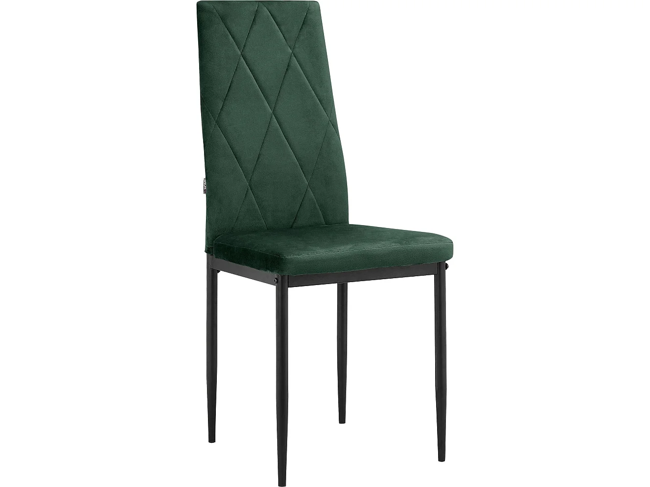 Melly|Chaise de salle à manger 4 Pack Vert foncé