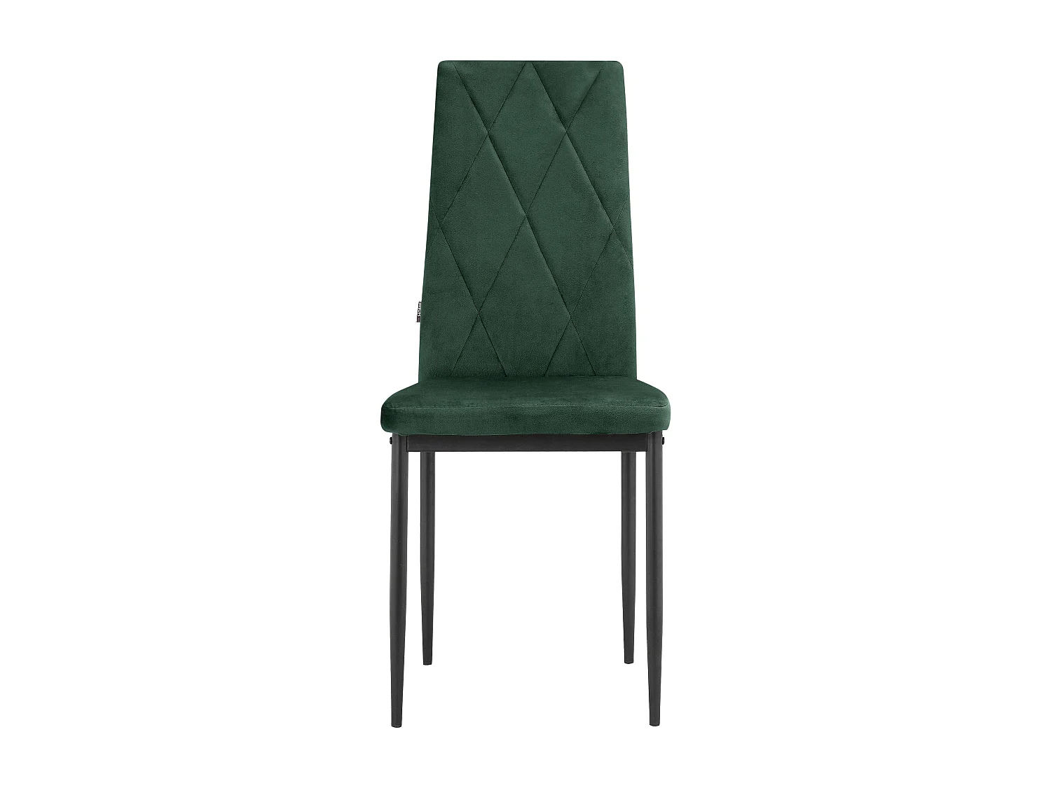 Melly|Chaise de salle à manger 4 Pack Vert foncé
