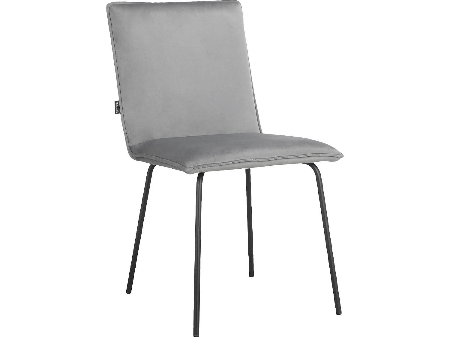 Nika | Cadeira de Jantar 2 Packs Cinzento