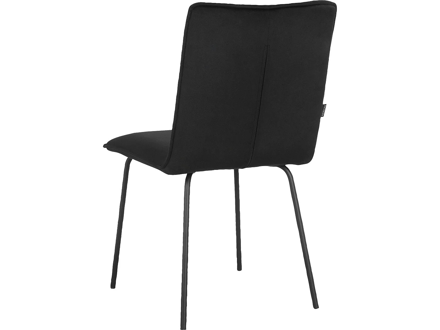 Nika | Chaise de salle à manger 2 Pack Noir