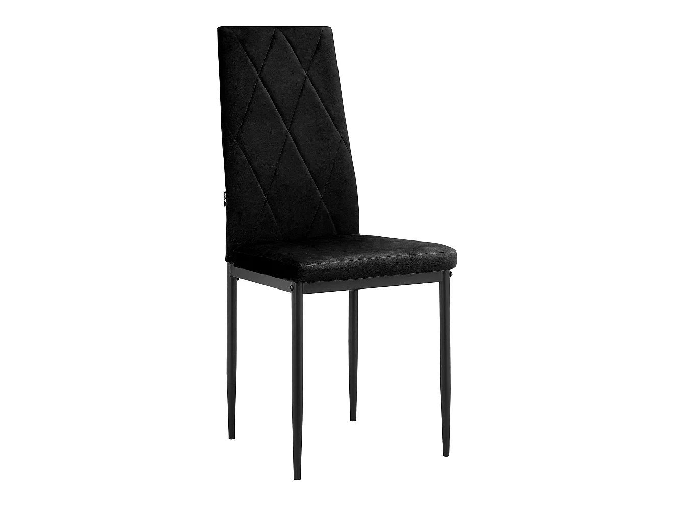 Melly | Chaise de salle à manger 2 Pack Noir