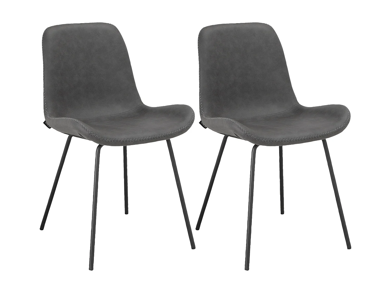 Reina | Chaise de salle à manger 2 Pack