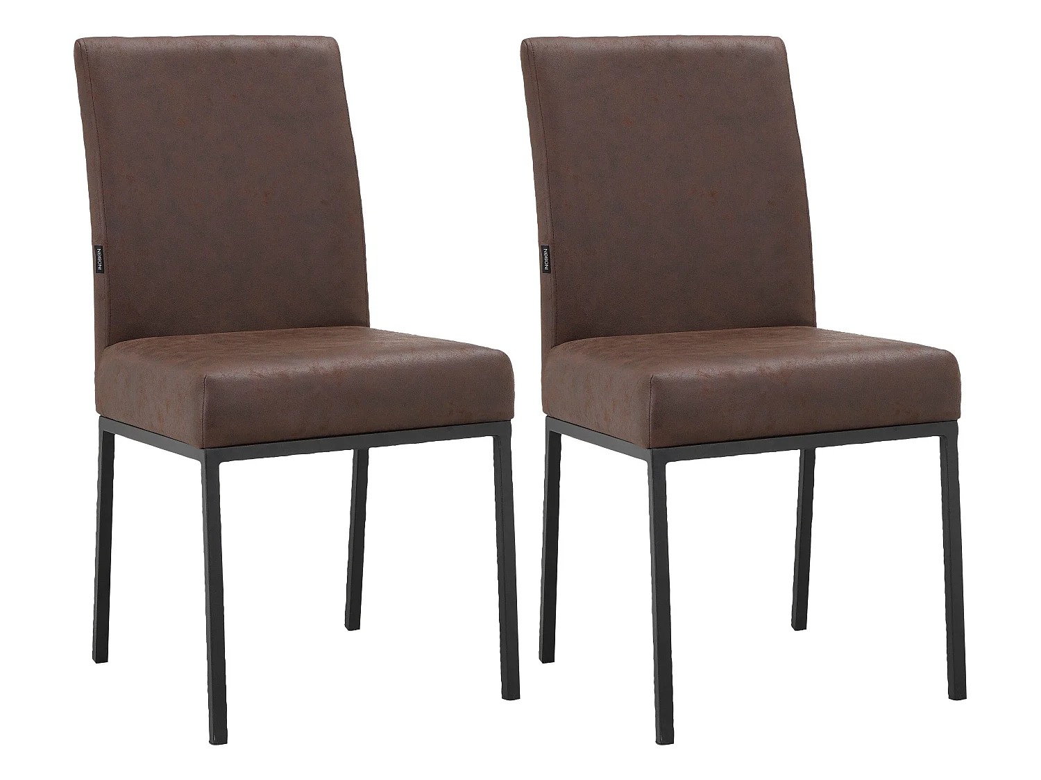 Dax|Chaise de salle à manger 2 PK Brown