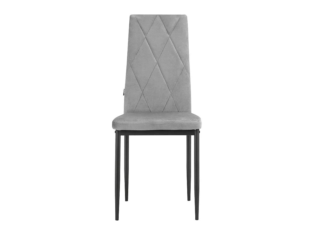 Melly | Chaise de salle à manger 2 Pack Grey