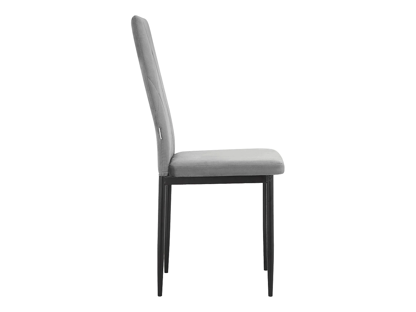 Melly | Chaise de salle à manger 2 Pack Grey