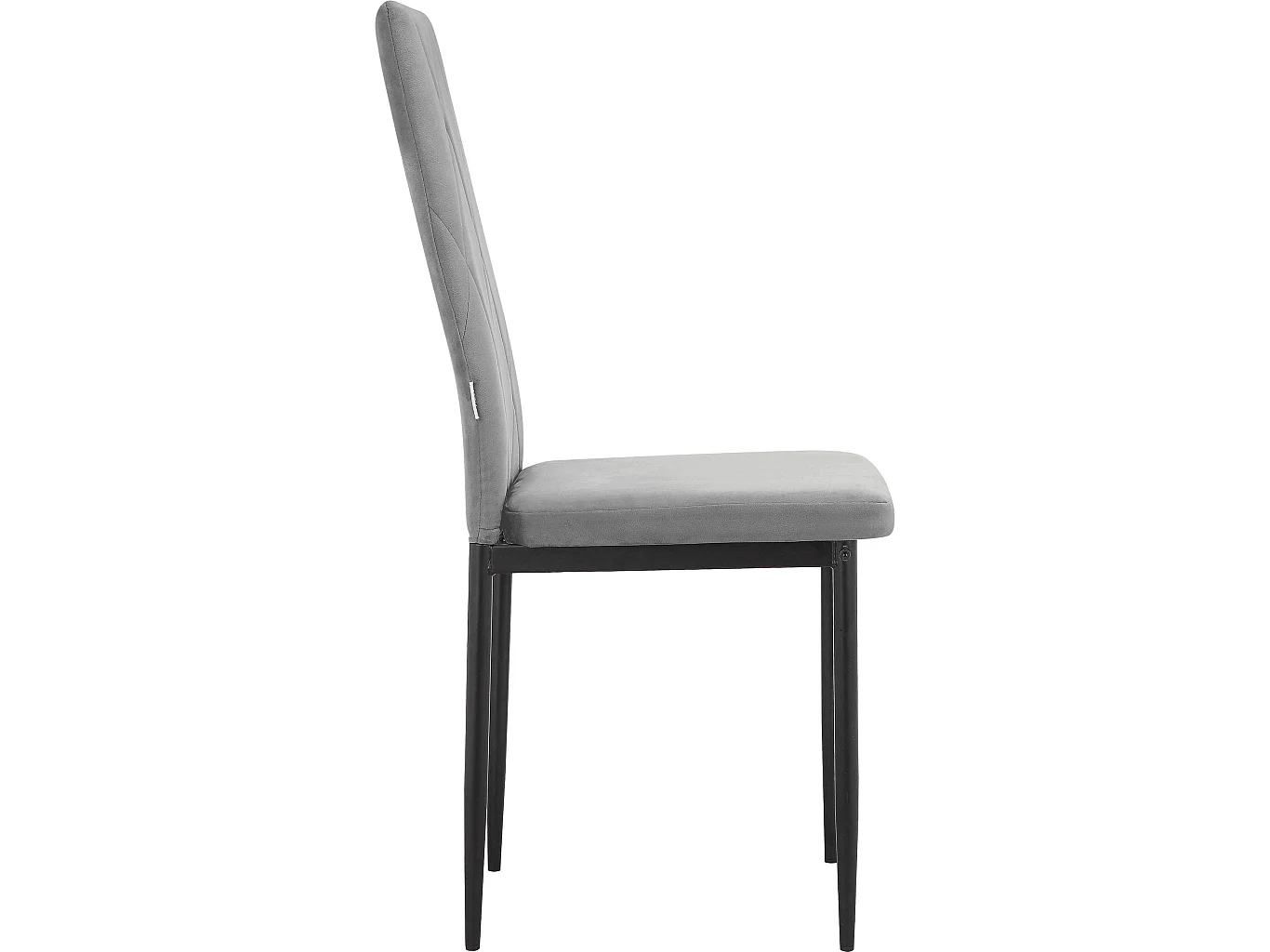 Melly | Chaise de salle à manger 2 Pack Grey