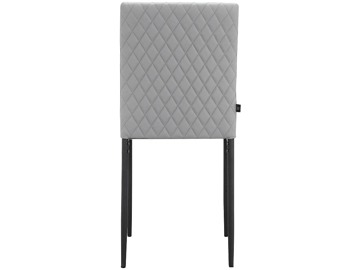 Pavia | Chaise de salle à manger 2 Pack Grey