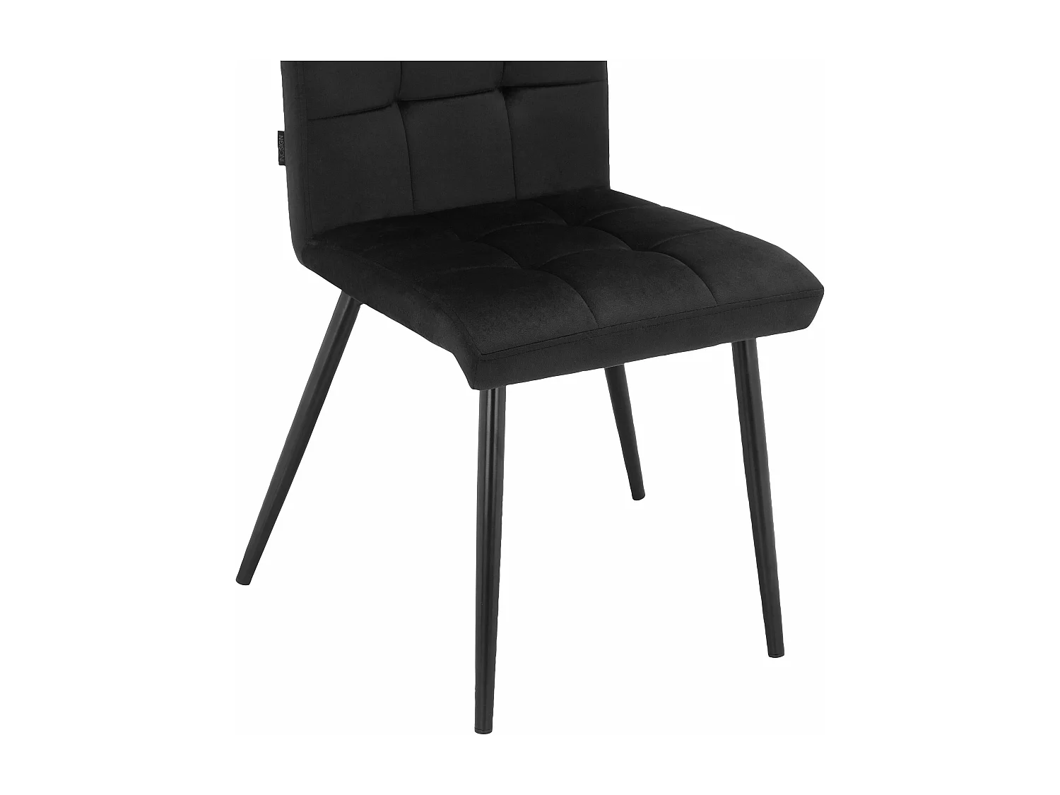 Sedia da pranzo Sima 2pz Nero Nero Met