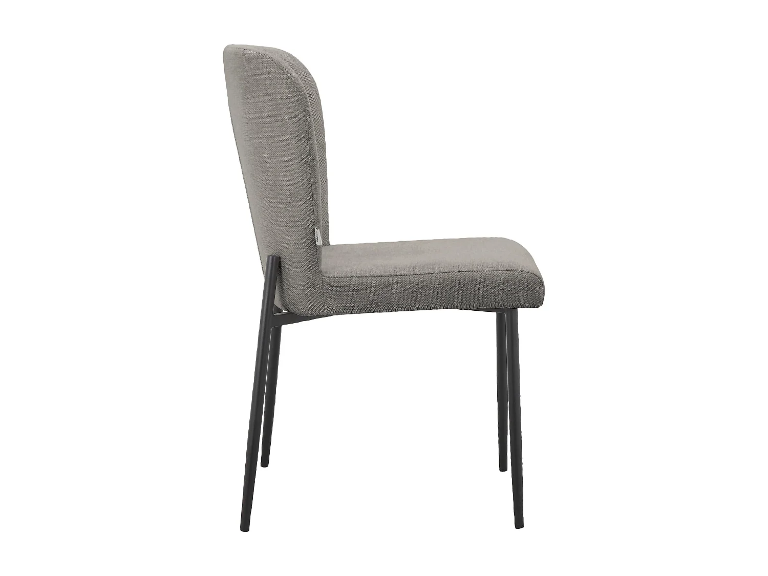 Juego de 2 sillas de comedor Oita gris claro Belfast