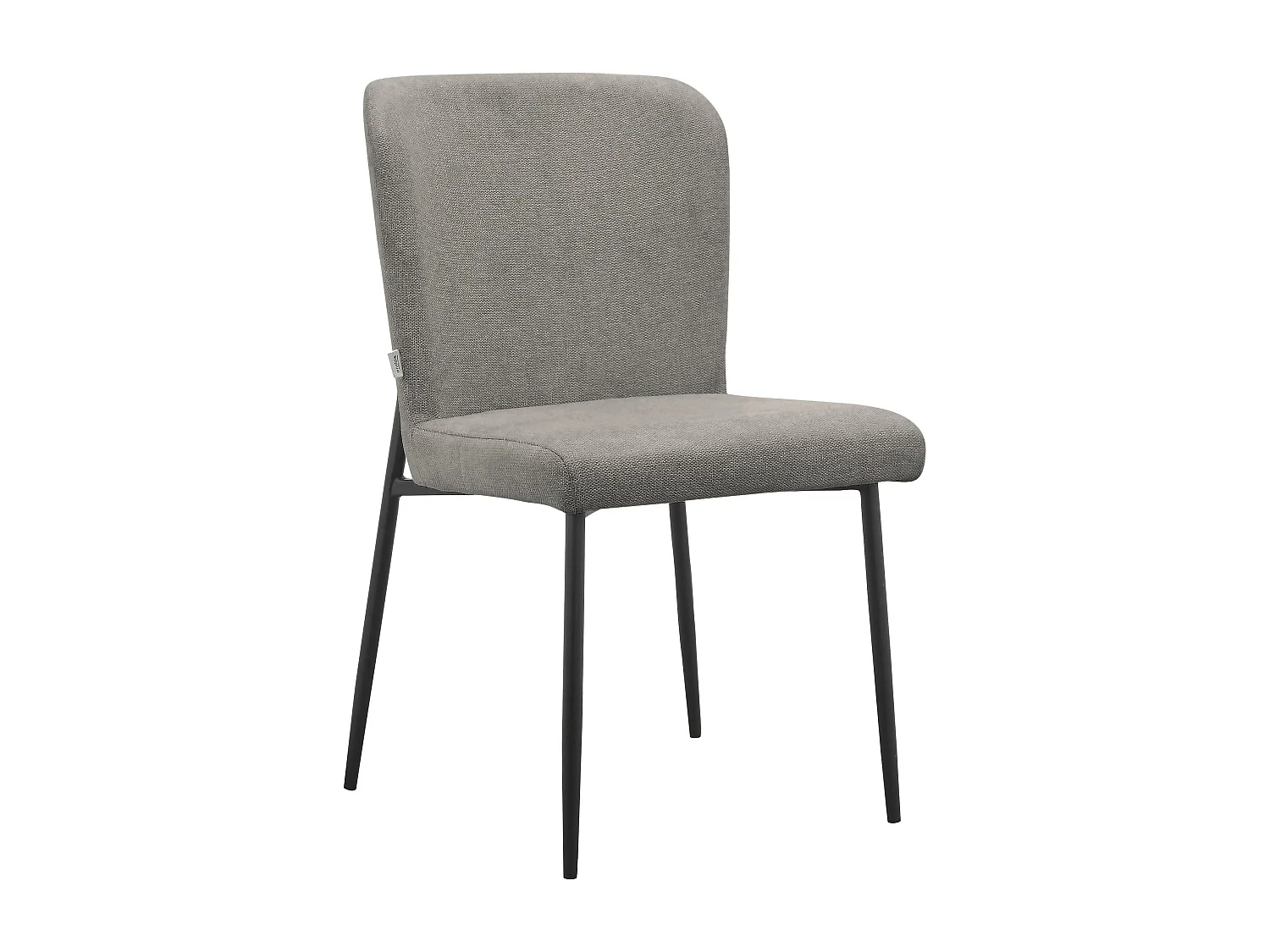 Juego de 2 sillas de comedor Oita gris claro Belfast